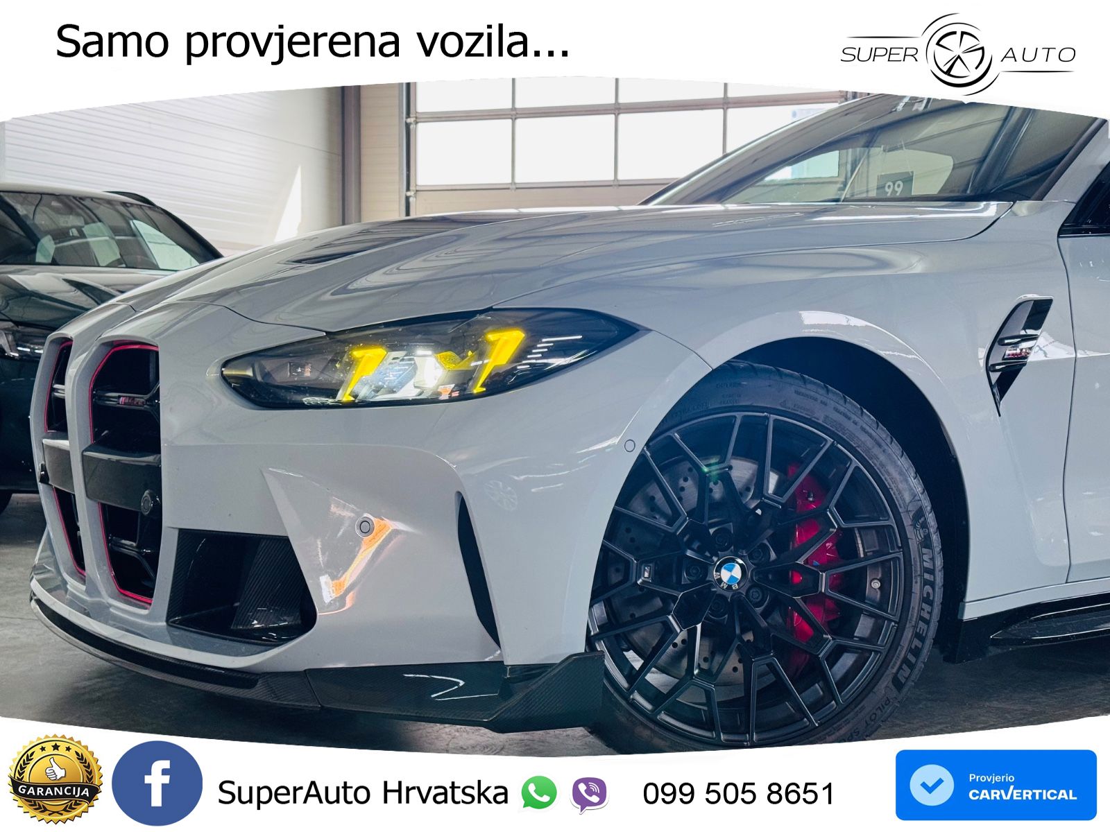 BMW M4 CS 3.0 (550 KS) xDrive Steptronic LED+GR SJED+ACC