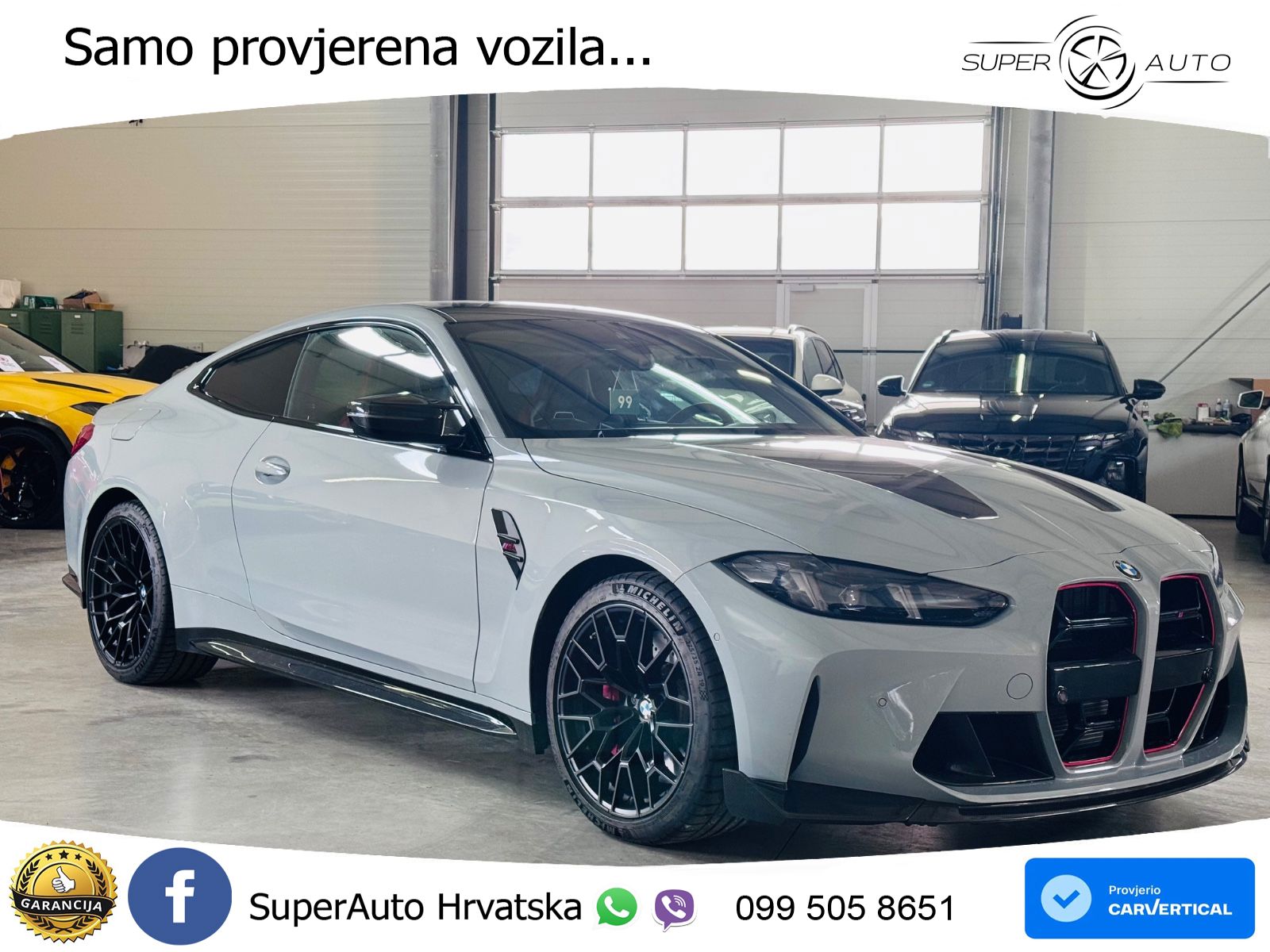 BMW M4 CS 3.0 (550 KS) xDrive Steptronic LED+GR SJED+ACC