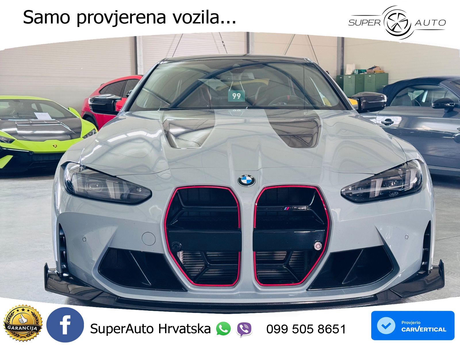 BMW M4 CS 3.0 (550 KS) xDrive Steptronic LED+GR SJED+ACC