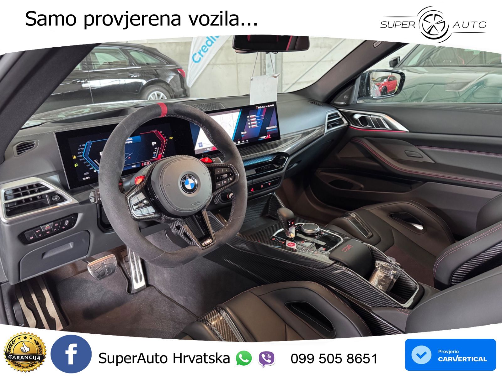BMW M4 CS 3.0 (550 KS) xDrive Steptronic LED+GR SJED+ACC