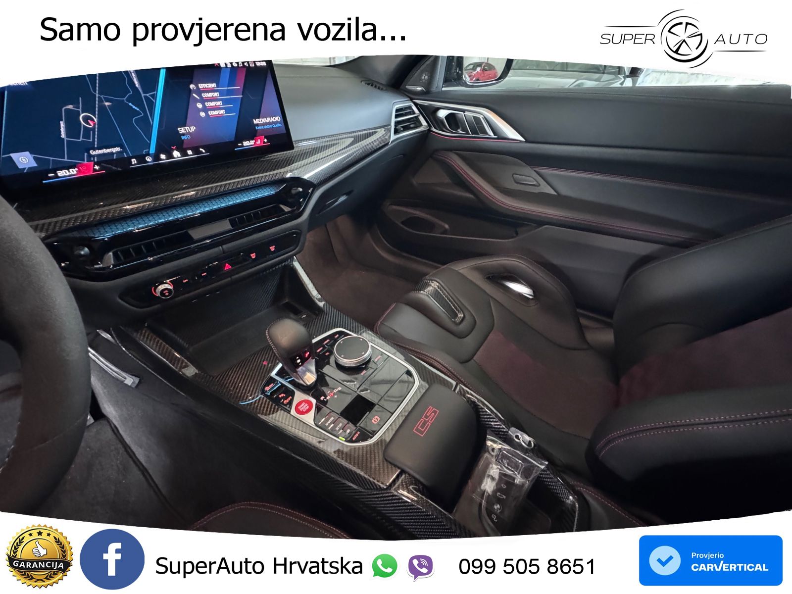 BMW M4 CS 3.0 (550 KS) xDrive Steptronic LED+GR SJED+ACC
