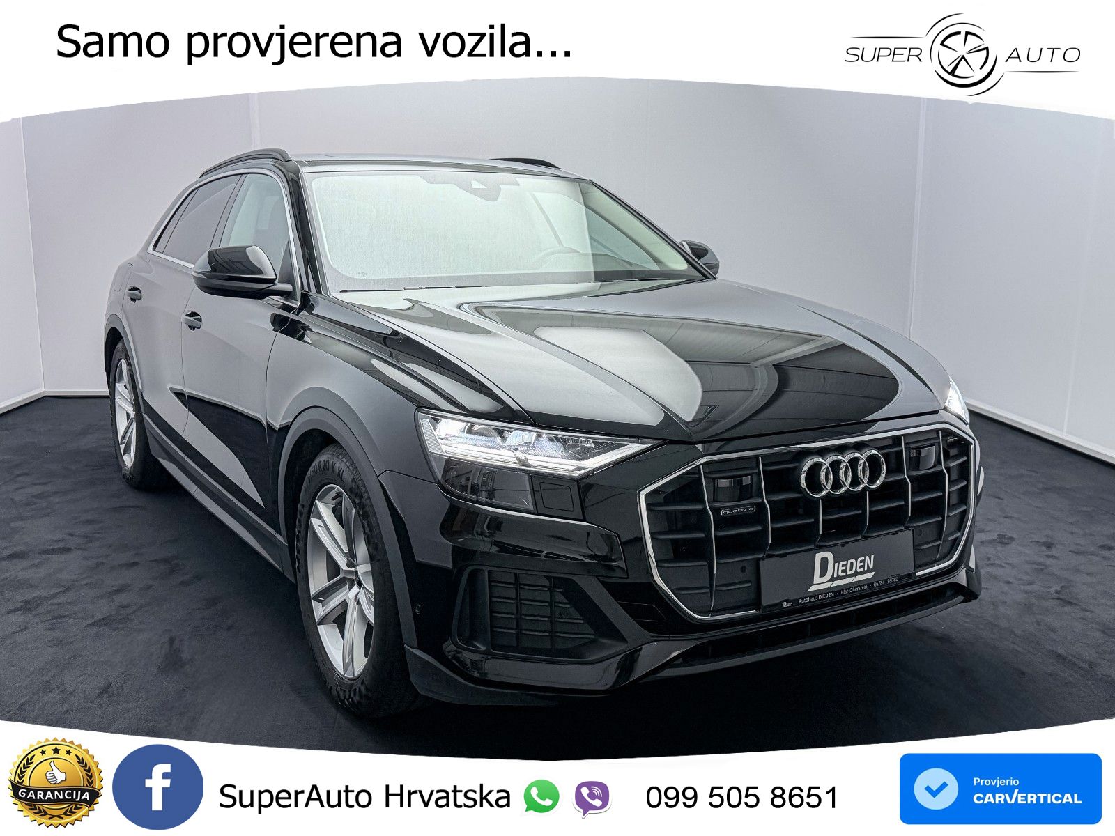 Audi Q8 50 TDI V6 (286 KS) quattro Tiptronic