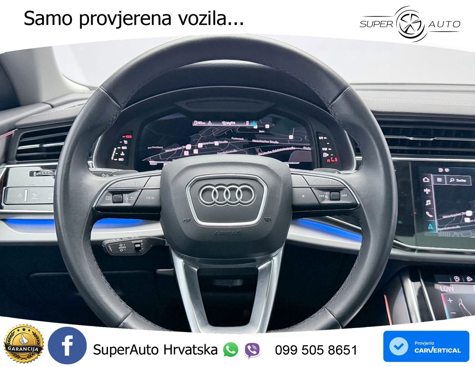 Audi Q8 50 TDI V6 (286 KS) quattro Tiptronic