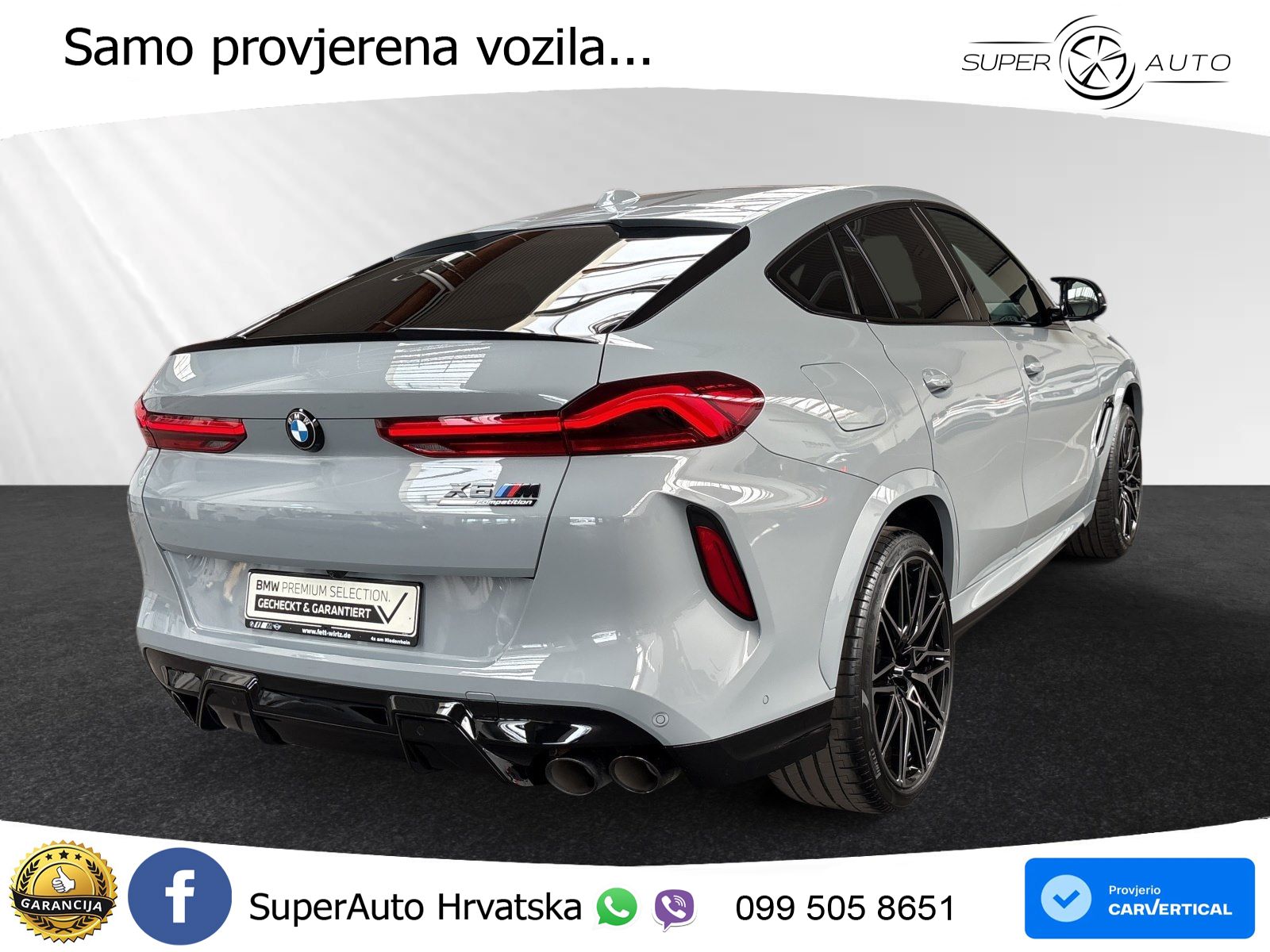 BMW X6 M Competition 4.4 V8 (625 KS) xDrive Steptronic LED+GR SJED+ACC