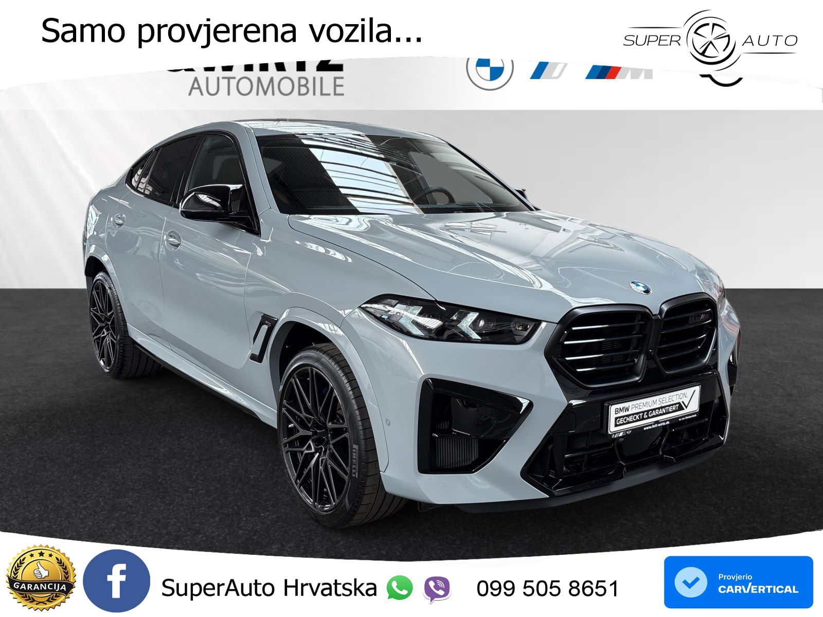 BMW X6 M Competition 4.4 V8 (625 KS) xDrive Steptronic LED+GR SJED+ACC