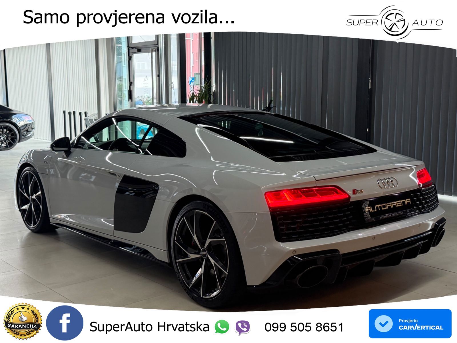 Audi R8 5.2 FSI V10 (540 KS) RWD S tronic