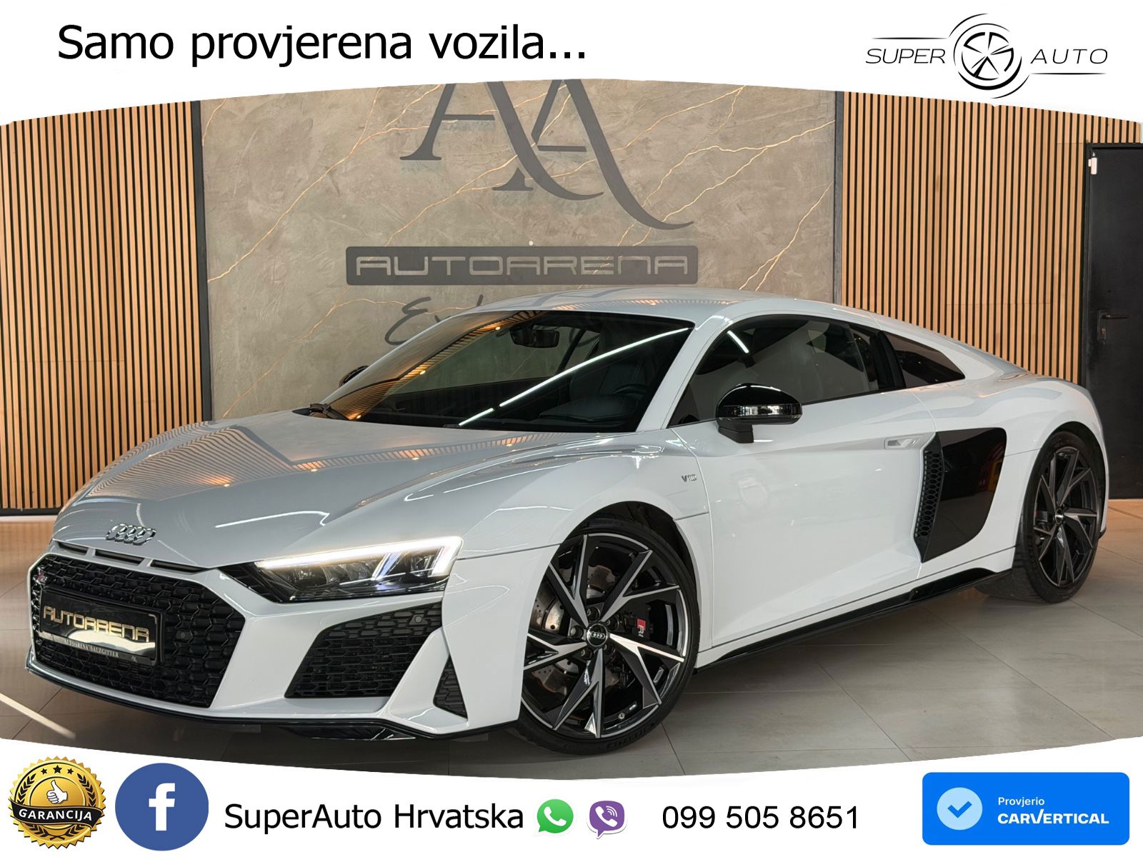 Audi R8 5.2 FSI V10 (540 KS) RWD S tronic