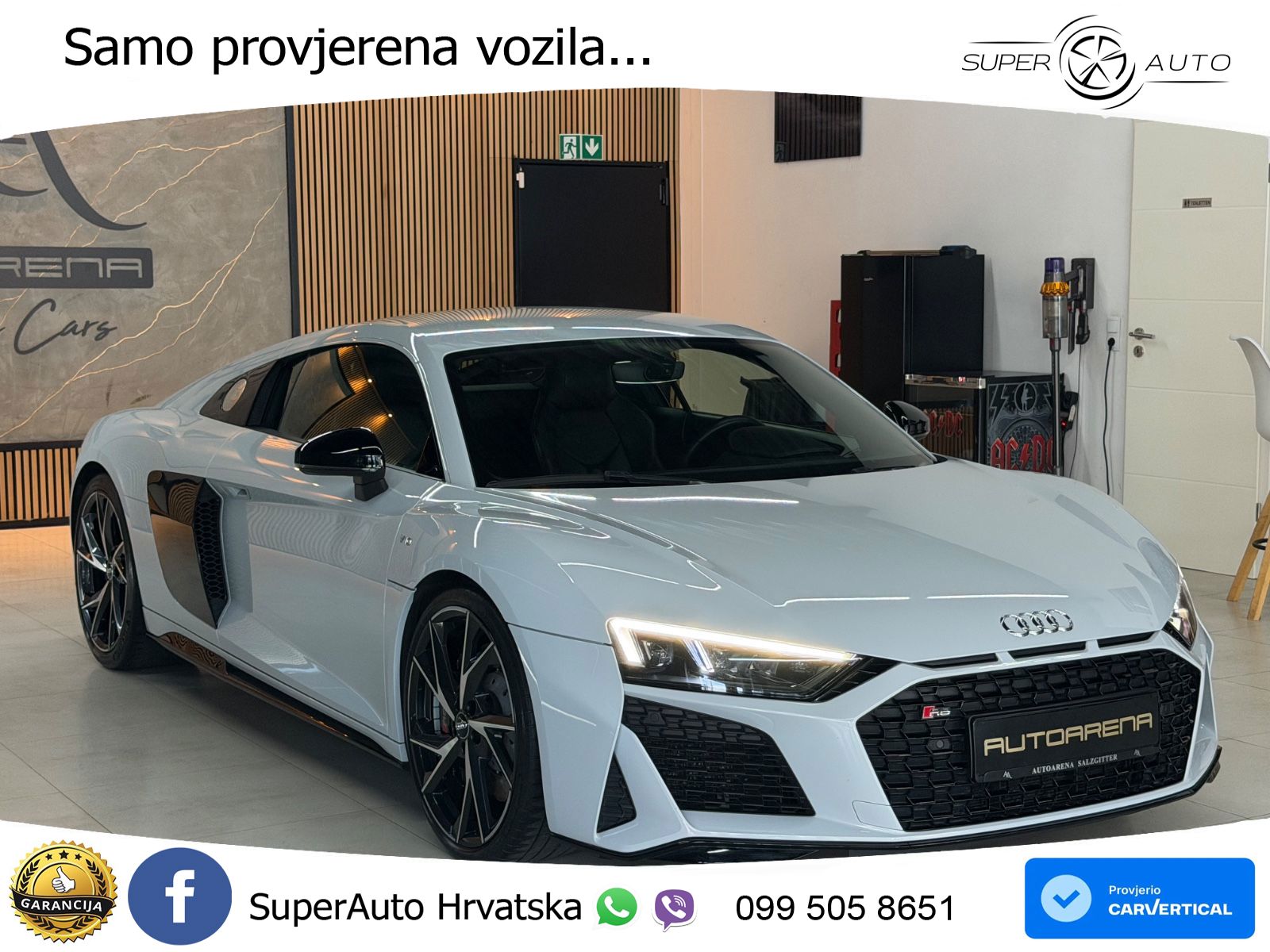 Audi R8 5.2 FSI V10 (540 KS) RWD S tronic
