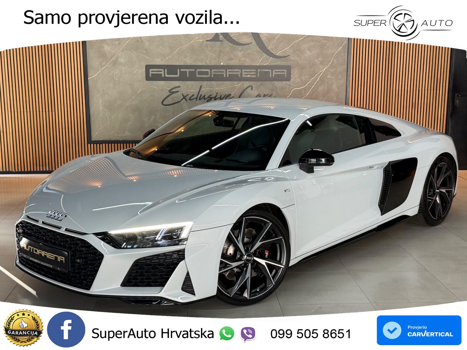 Audi R8 5.2 FSI V10 (540 KS) RWD S tronic