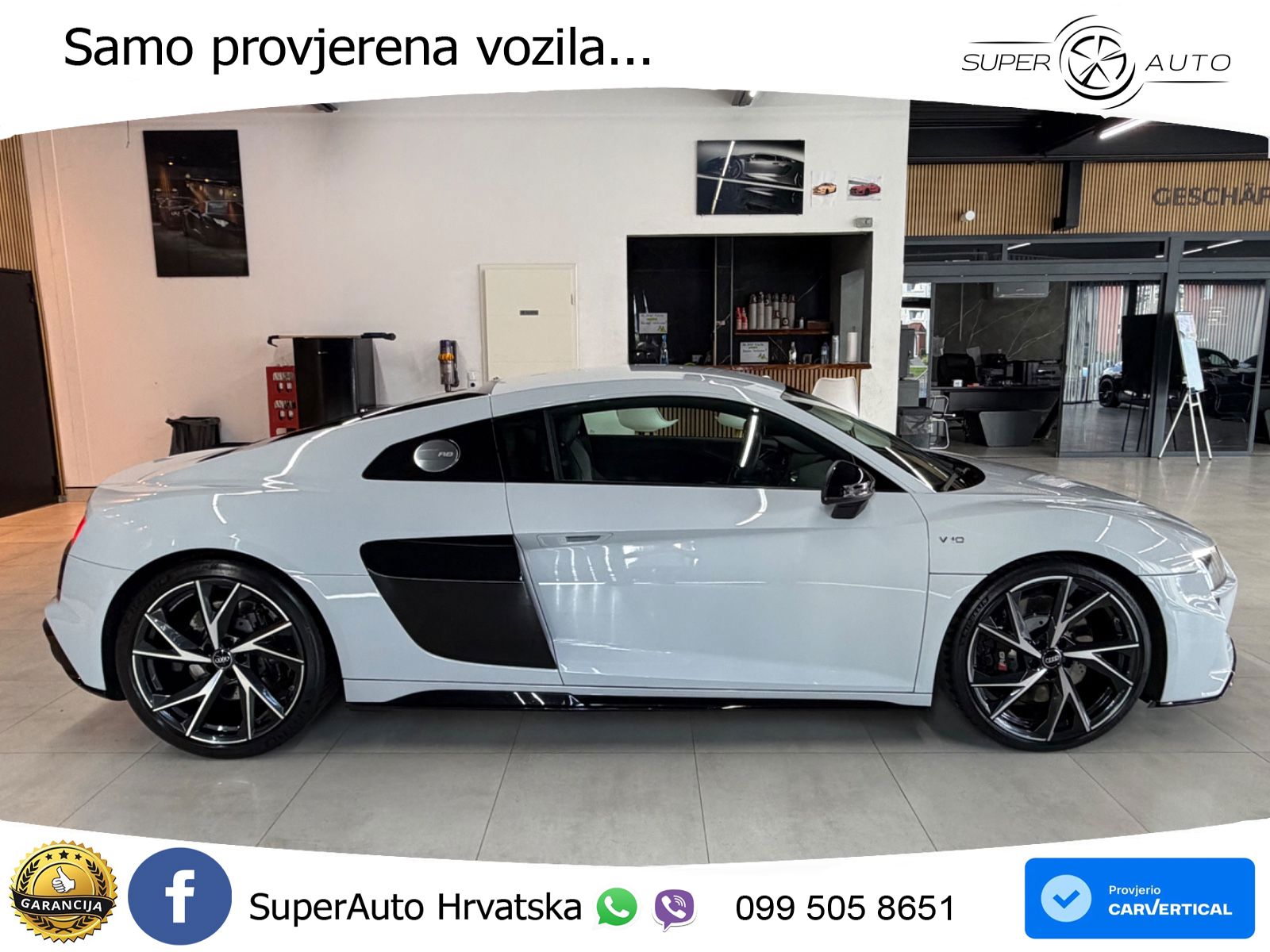 Audi R8 5.2 FSI V10 (540 KS) RWD S tronic