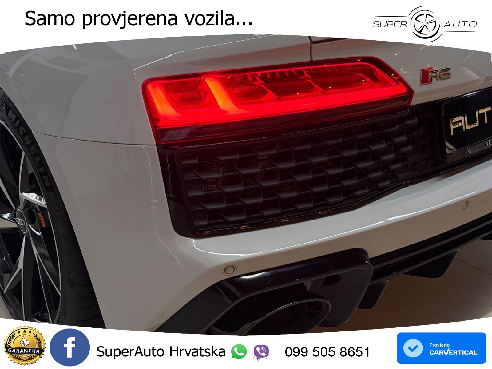 Audi R8 5.2 FSI V10 (540 KS) RWD S tronic