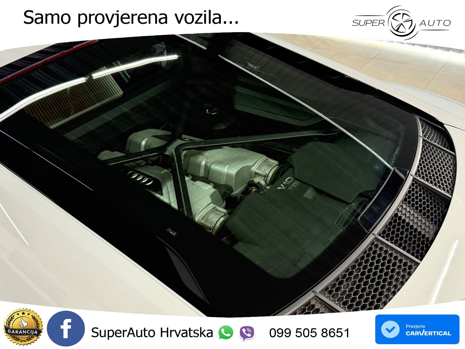 Audi R8 5.2 FSI V10 (540 KS) RWD S tronic