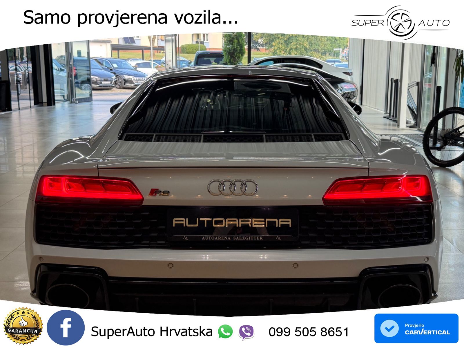 Audi R8 5.2 FSI V10 (540 KS) RWD S tronic
