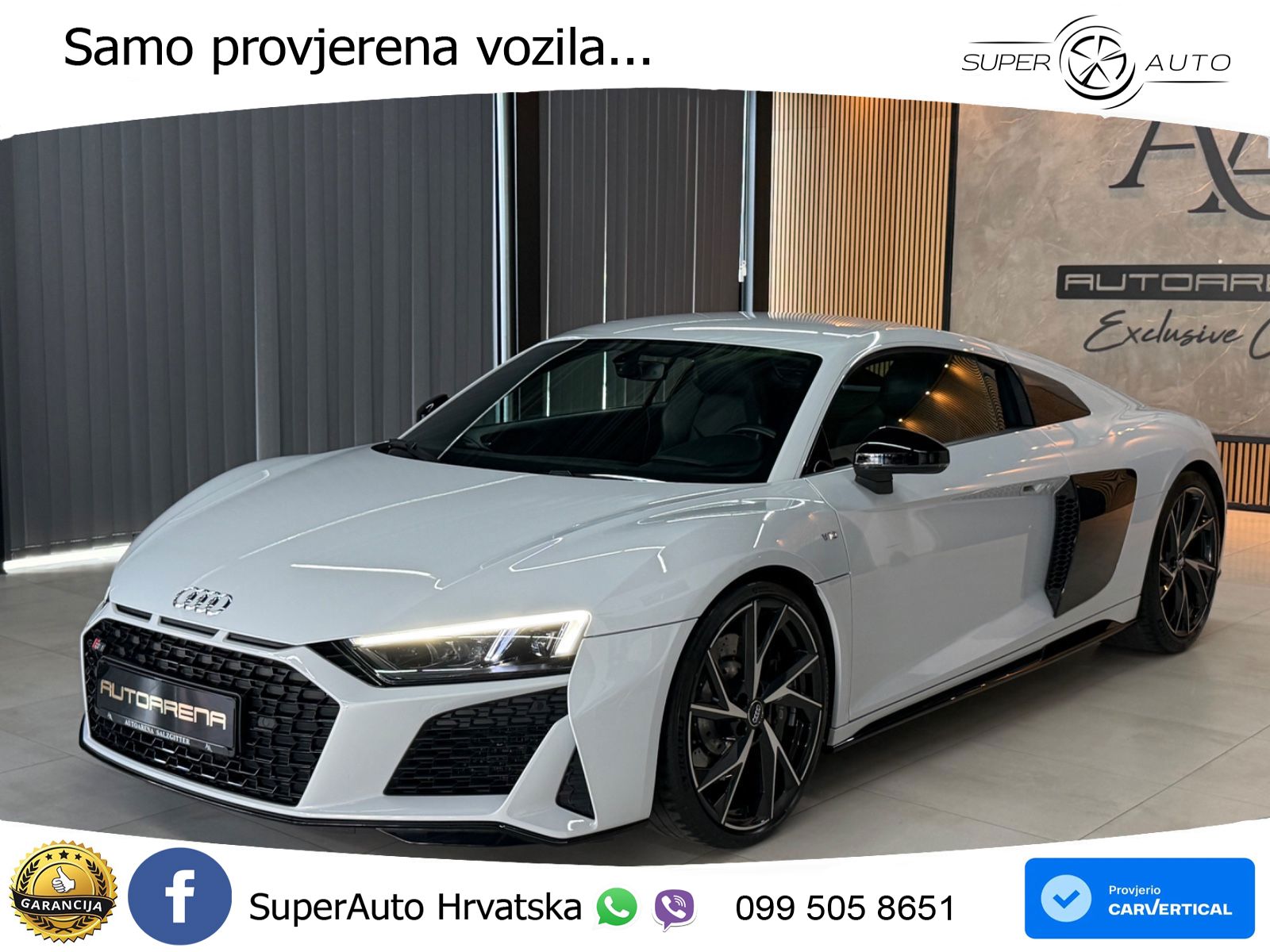 Audi R8 5.2 FSI V10 (540 KS) RWD S tronic