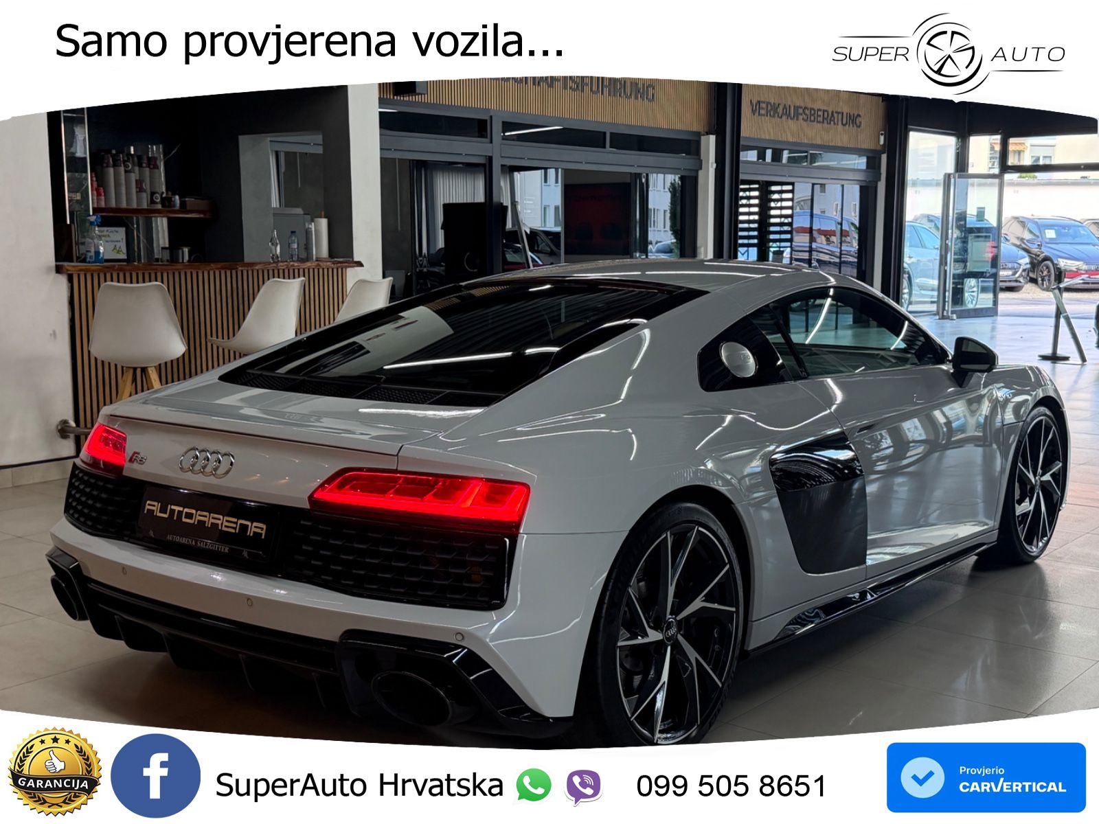 Audi R8 5.2 FSI V10 (540 KS) RWD S tronic