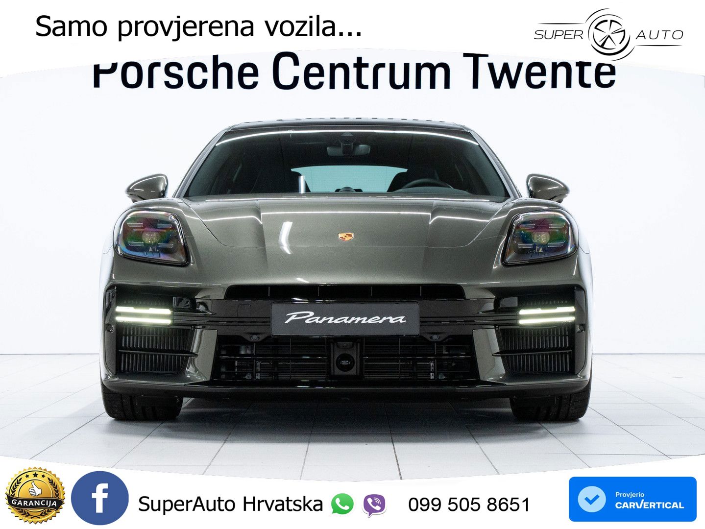 Porsche Panamera 4 2.9 V6 (470 KS) E-Hybrid PDK ZRAČNI+ACC+GR SJED+360+PANO