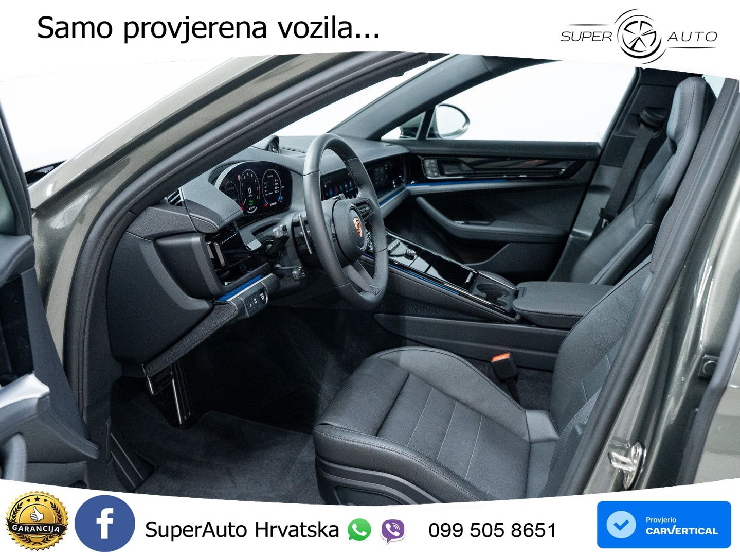 Porsche Panamera 4 2.9 V6 (470 KS) E-Hybrid PDK ZRAČNI+ACC+GR SJED+360+PANO