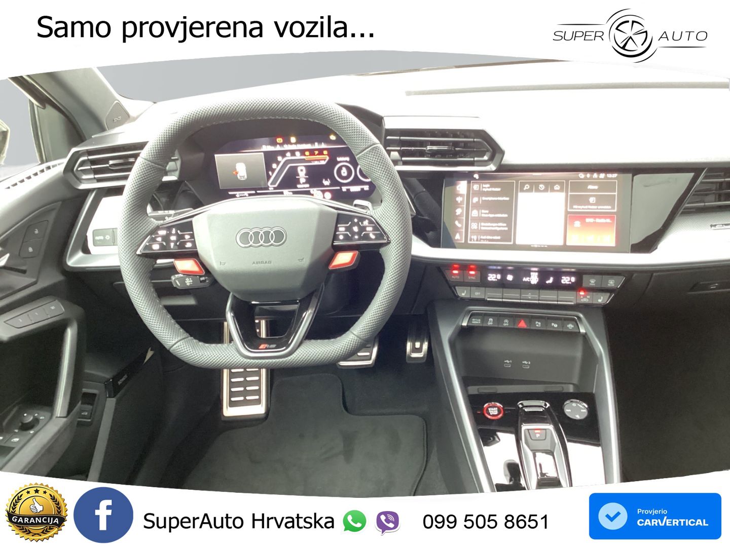 Audi RS3 Sedan 2.5 TFSI (400 KS) quattro S tronic LED+GR SJED+ACC