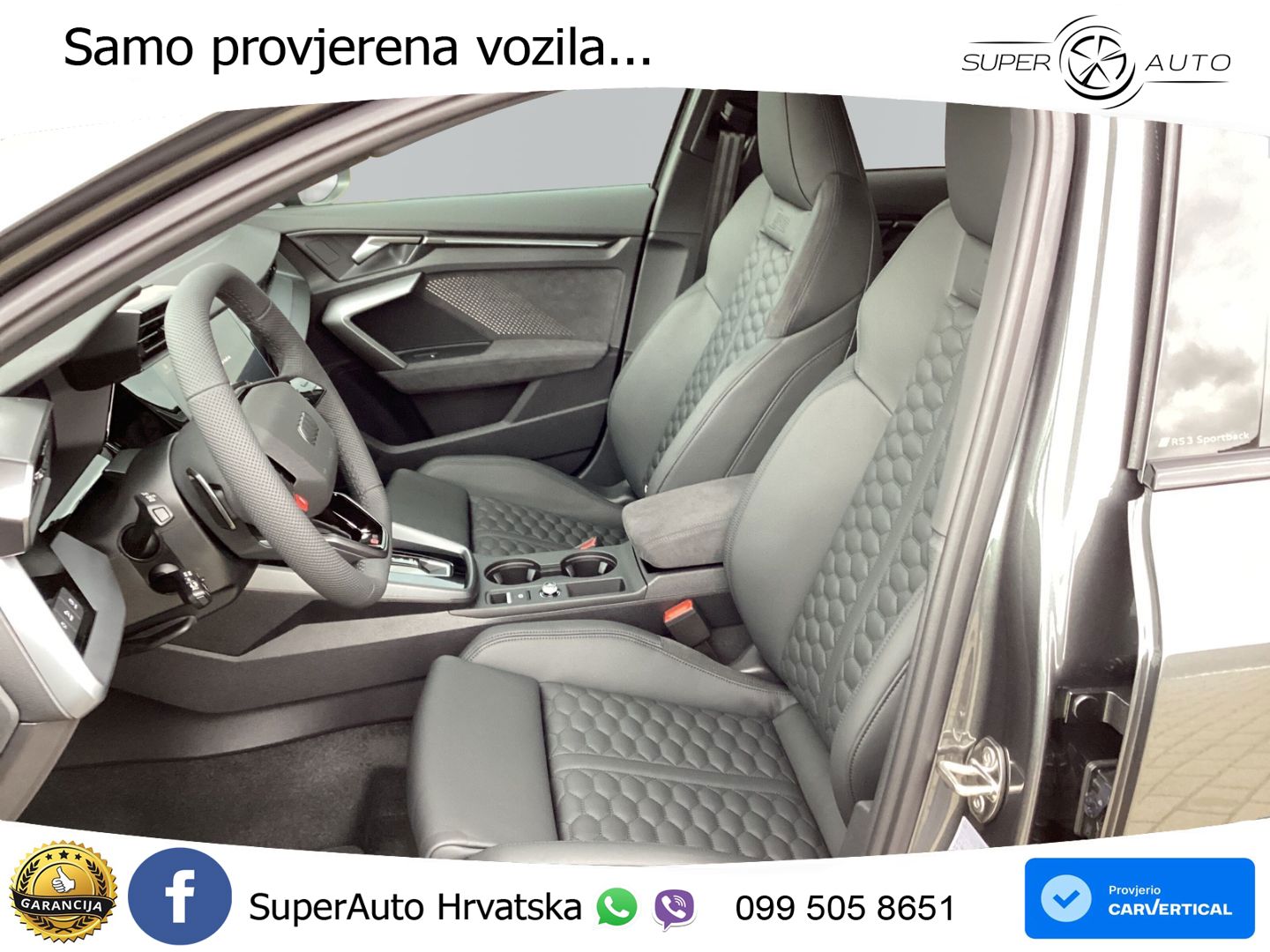 Audi RS3 Sedan 2.5 TFSI (400 KS) quattro S tronic LED+GR SJED+ACC