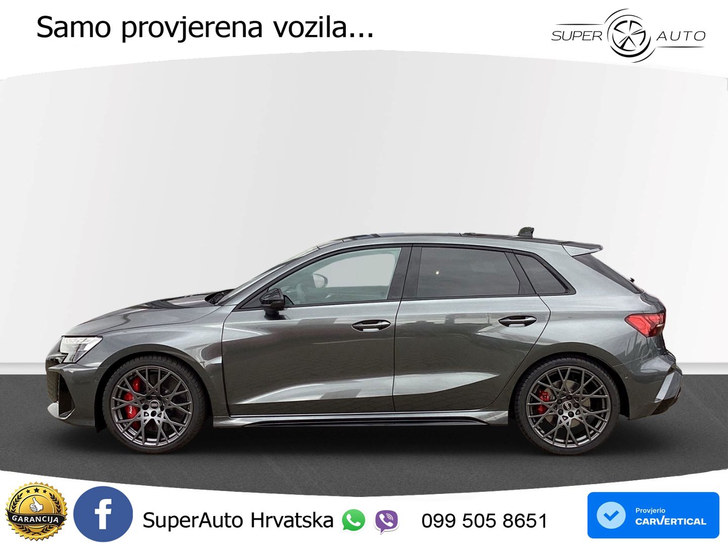 Audi RS3 Sedan 2.5 TFSI (400 KS) quattro S tronic LED+GR SJED+ACC