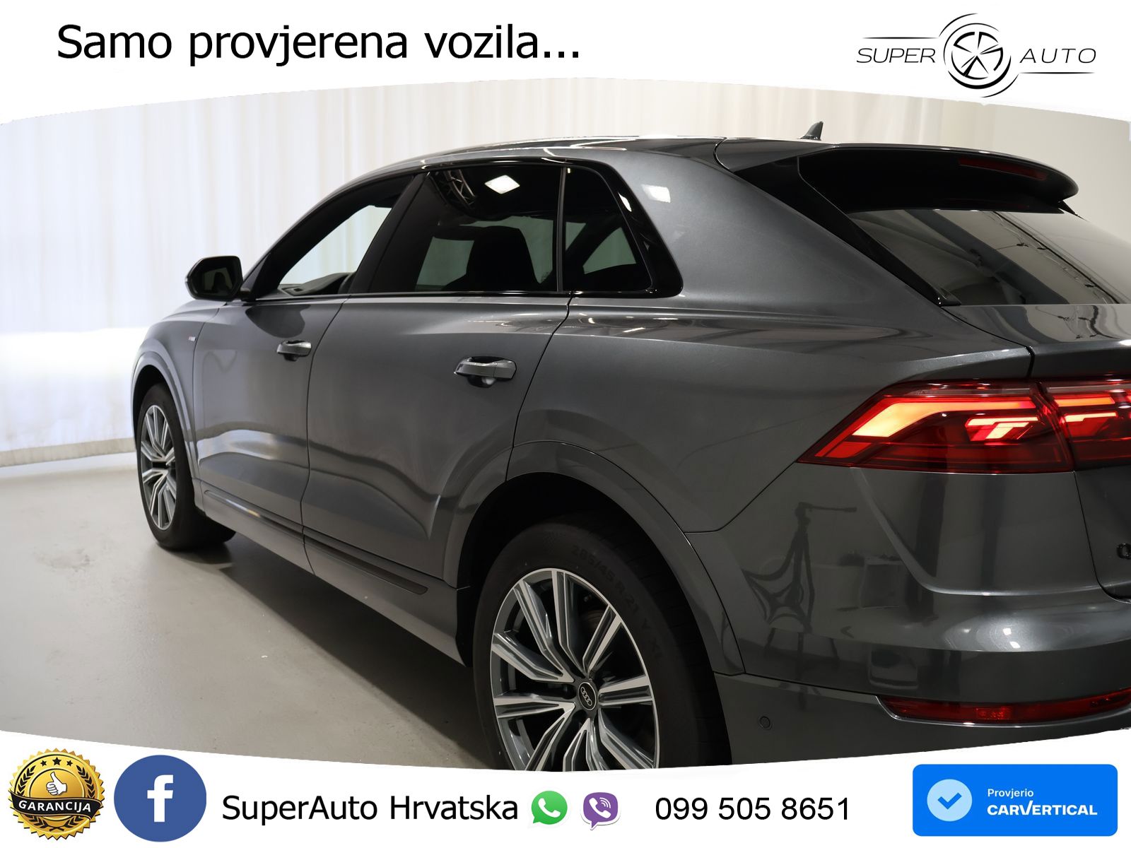 Audi Q8 50 TDI V6 (286 KS) quattro Tiptronic S line