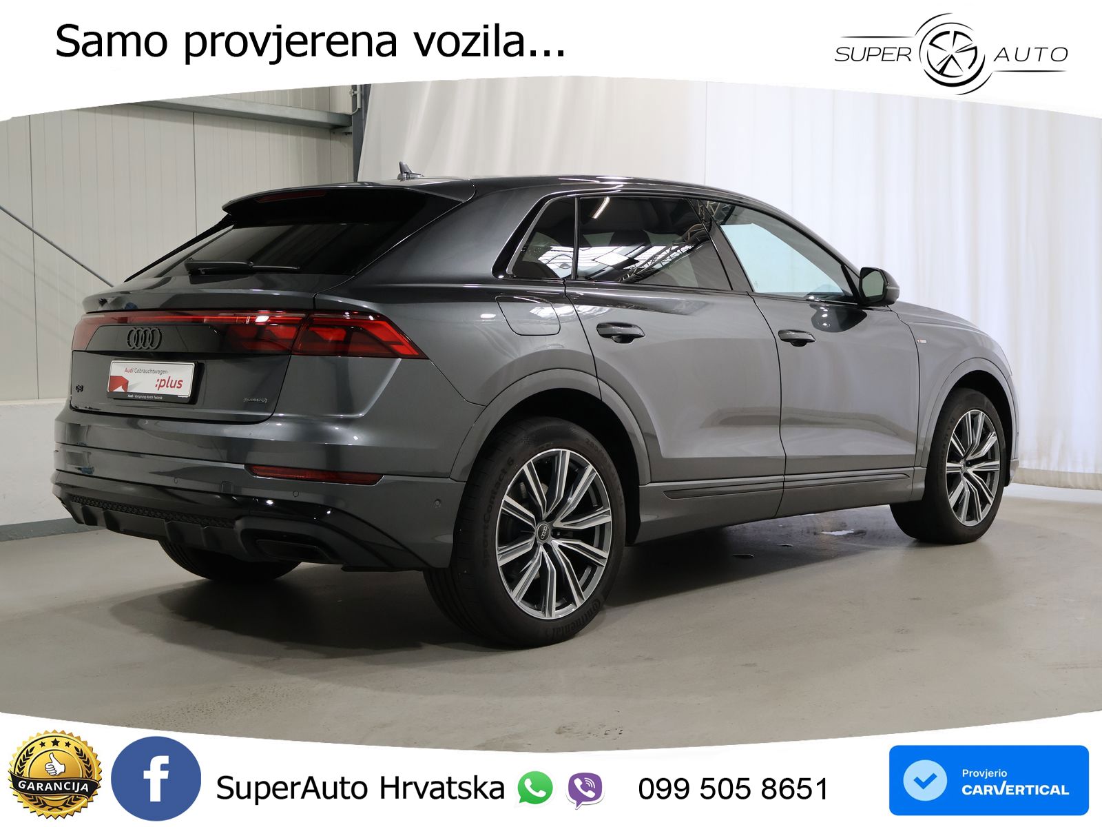 Audi Q8 50 TDI V6 (286 KS) quattro Tiptronic S line