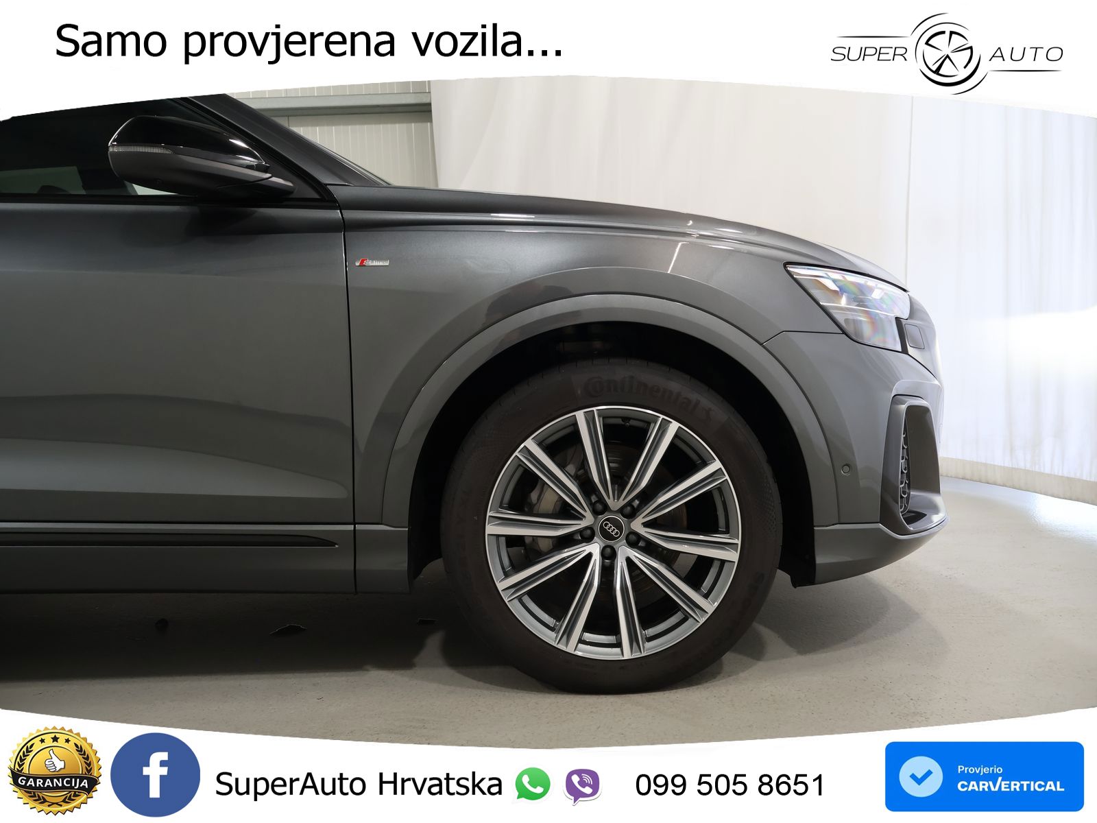 Audi Q8 50 TDI V6 (286 KS) quattro Tiptronic S line