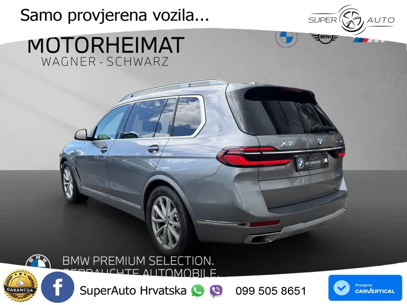 BMW X7 40d (352 KS) xDrive Steptronic LED+GR SJED+ACC