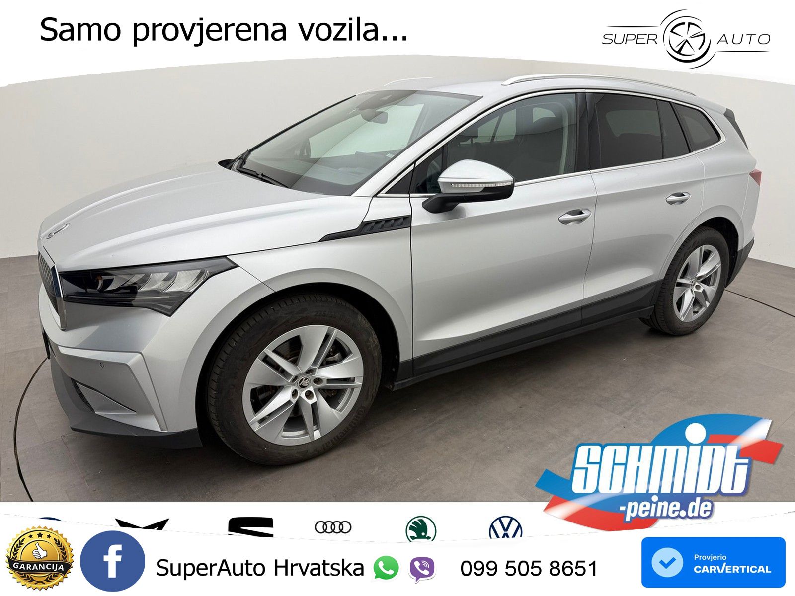 Škoda Enyaq iV 80x 82 kWh (265 KS) AWD LED+GR SJED+ACC