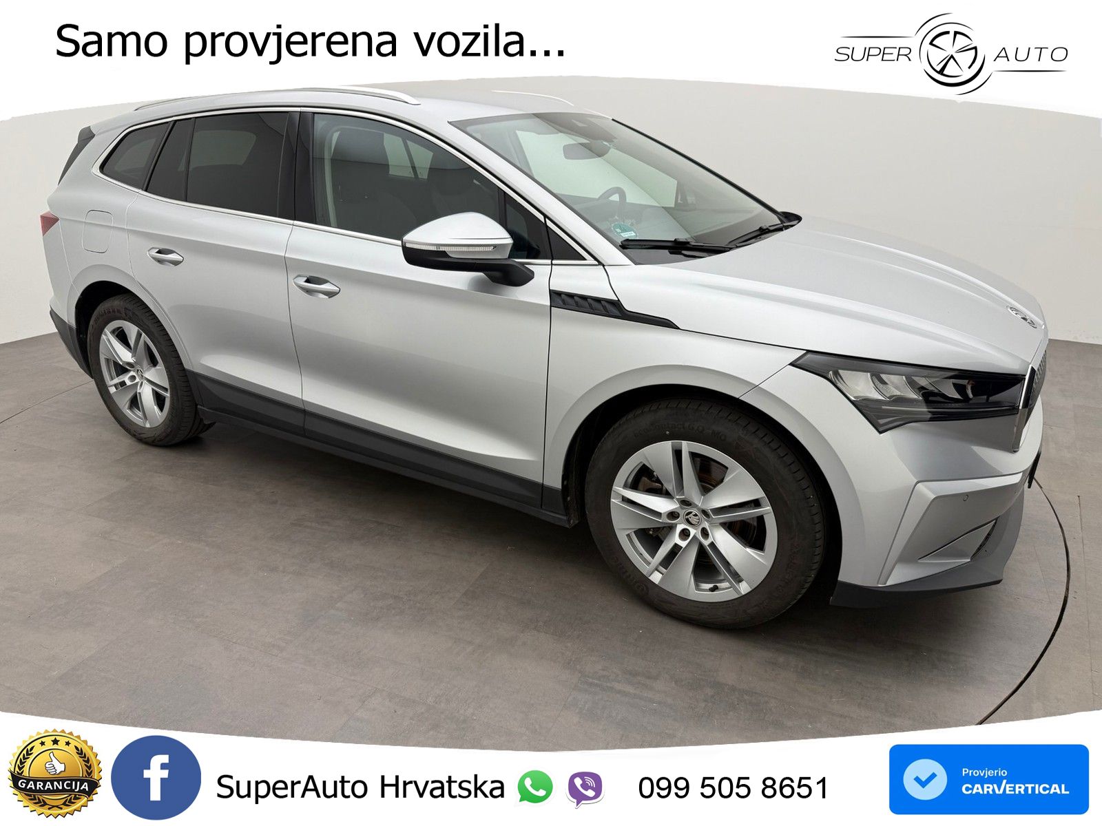 Škoda Enyaq iV 80x 82 kWh (265 KS) AWD LED+GR SJED+ACC