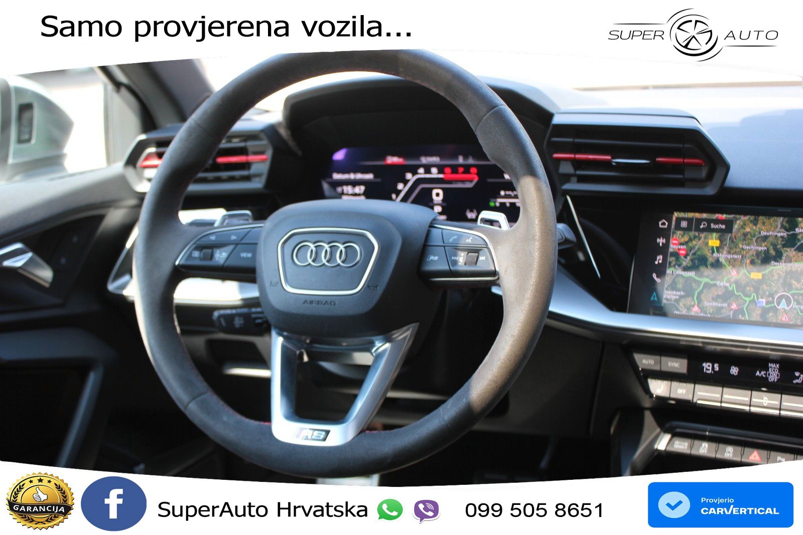 Audi RS3 Sportback 2.5 TFSI (400 KS) quattro S tronic LED+GR SJED+ACC