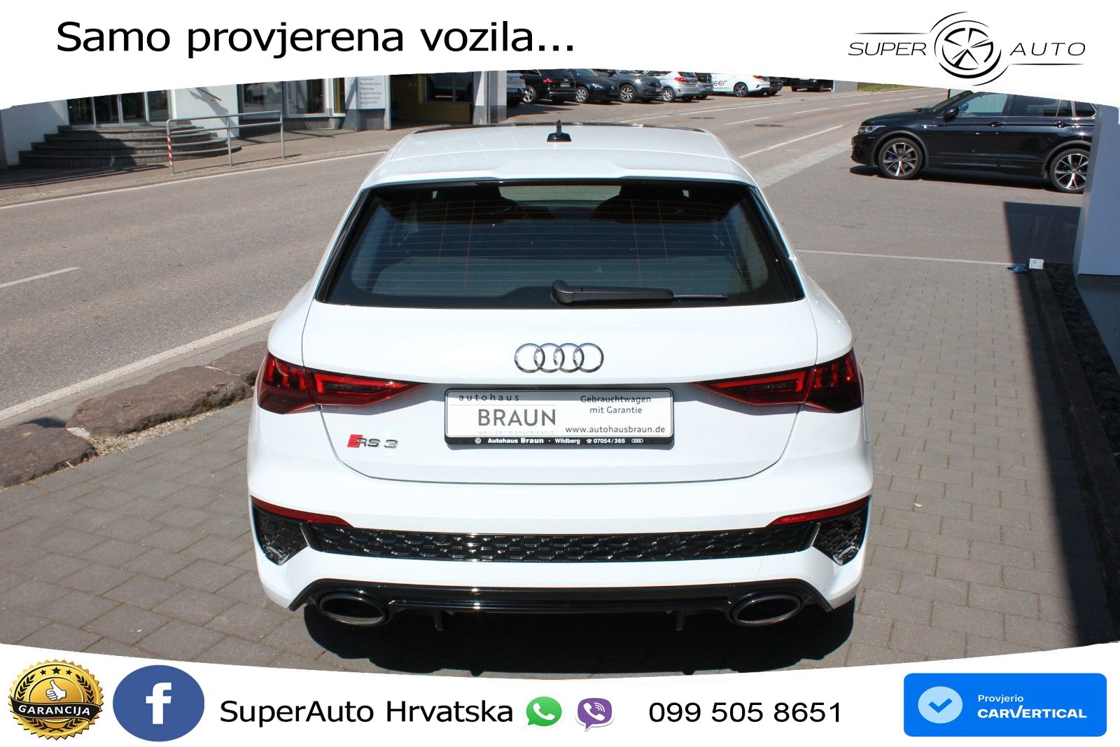 Audi RS3 Sportback 2.5 TFSI (400 KS) quattro S tronic LED+GR SJED+ACC