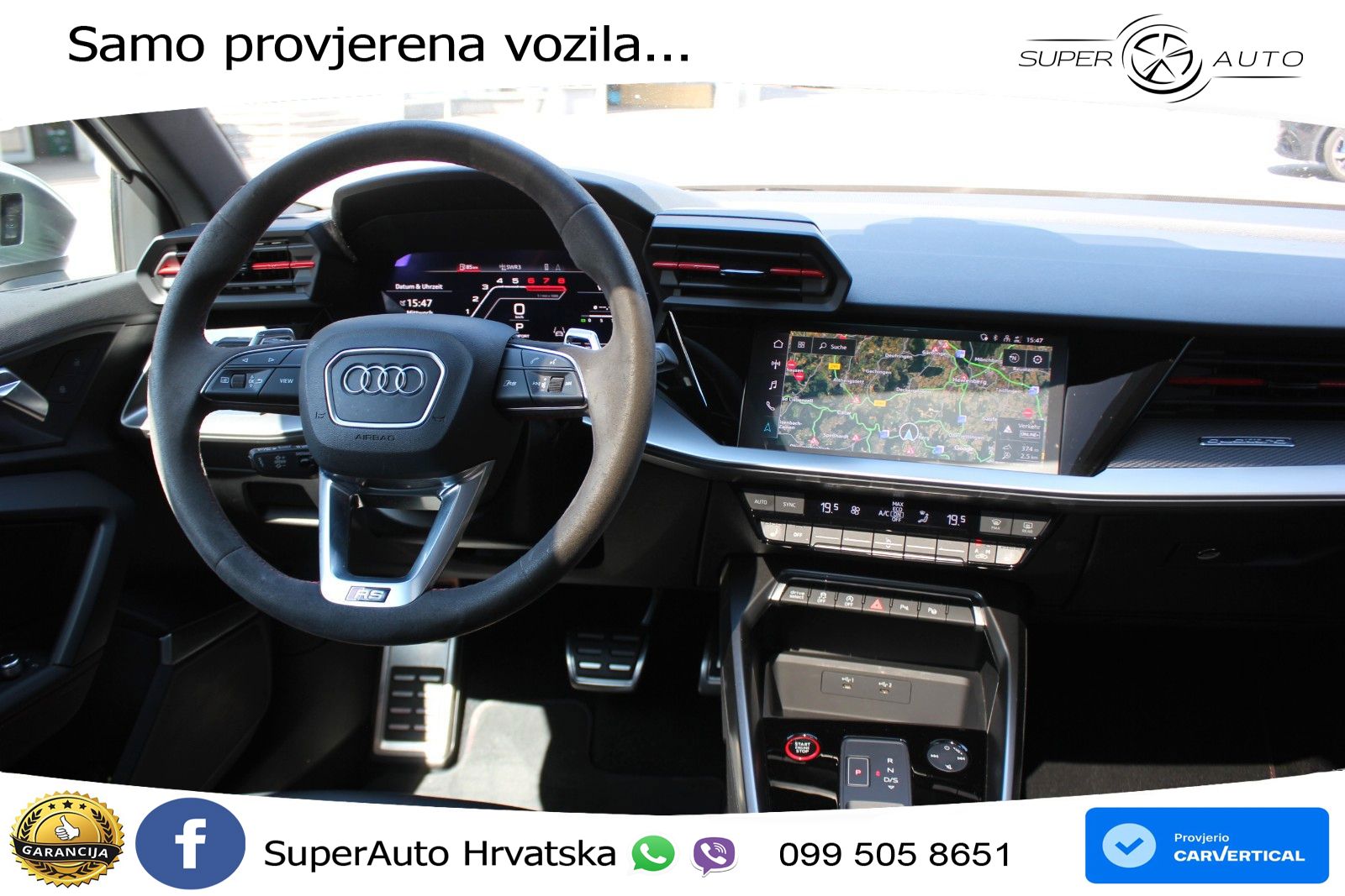 Audi RS3 Sportback 2.5 TFSI (400 KS) quattro S tronic LED+GR SJED+ACC