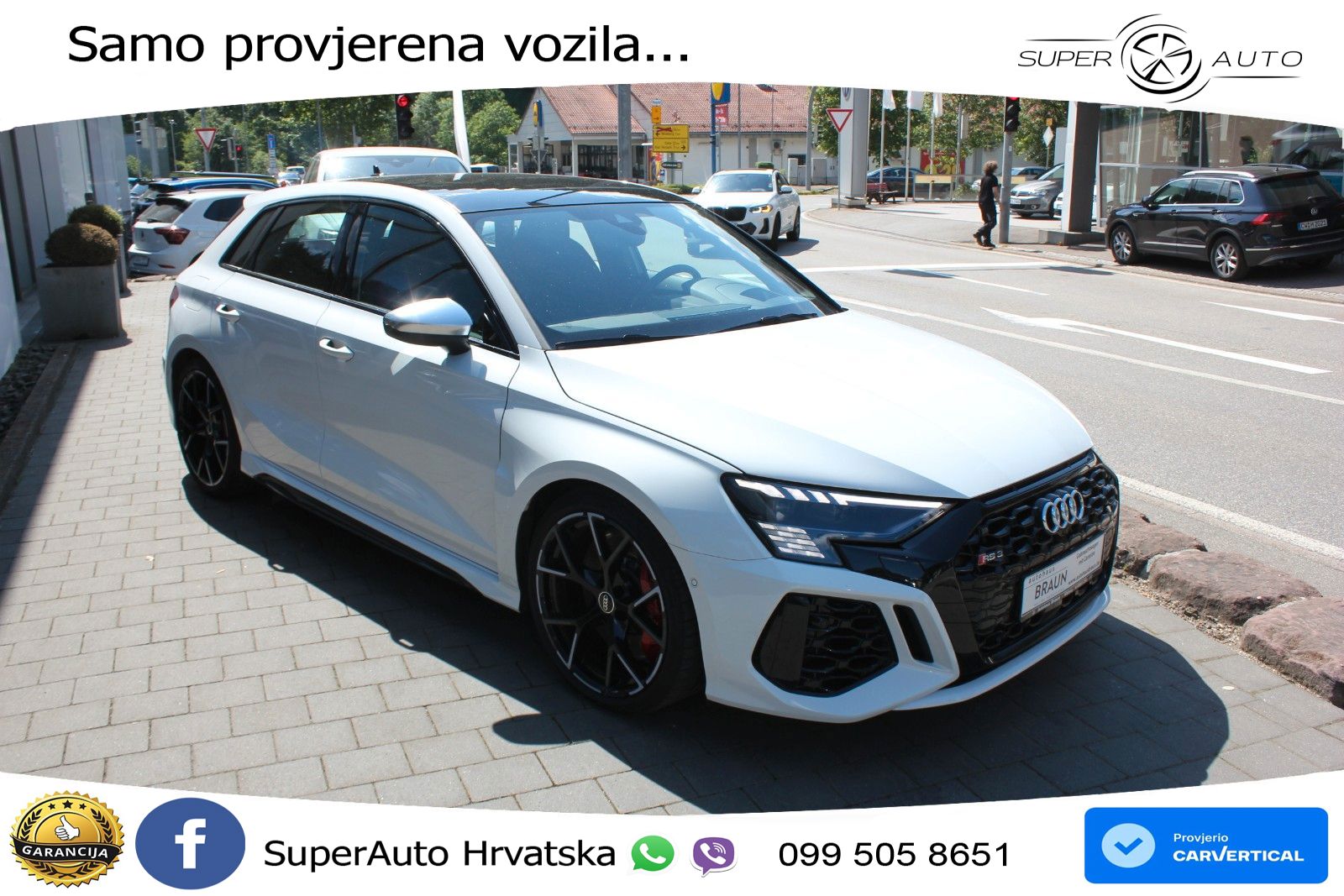 Audi RS3 Sportback 2.5 TFSI (400 KS) quattro S tronic LED+GR SJED+ACC