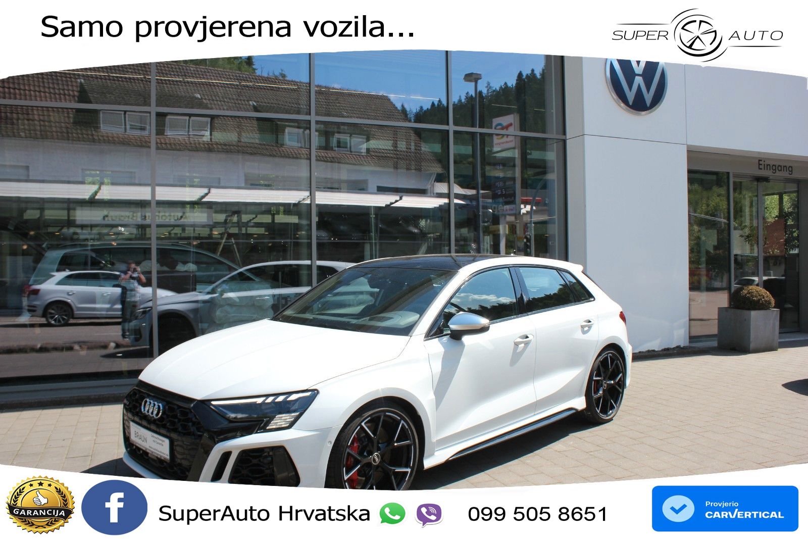 Audi RS3 Sportback 2.5 TFSI (400 KS) quattro S tronic LED+GR SJED+ACC