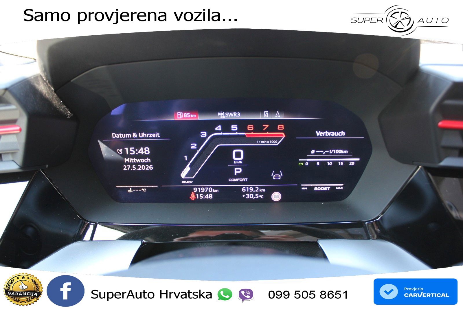 Audi RS3 Sportback 2.5 TFSI (400 KS) quattro S tronic LED+GR SJED+ACC