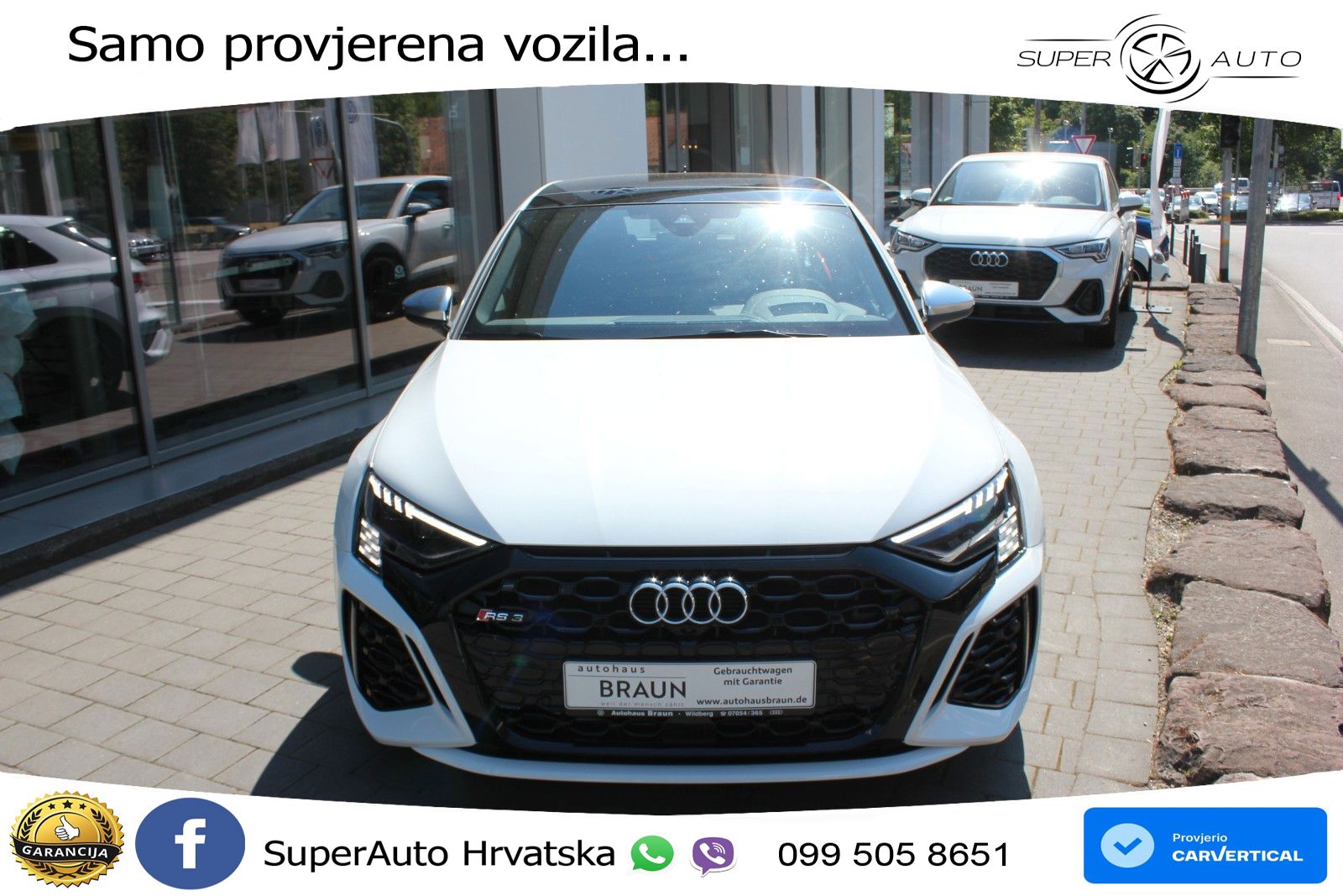 Audi RS3 Sportback 2.5 TFSI (400 KS) quattro S tronic LED+GR SJED+ACC