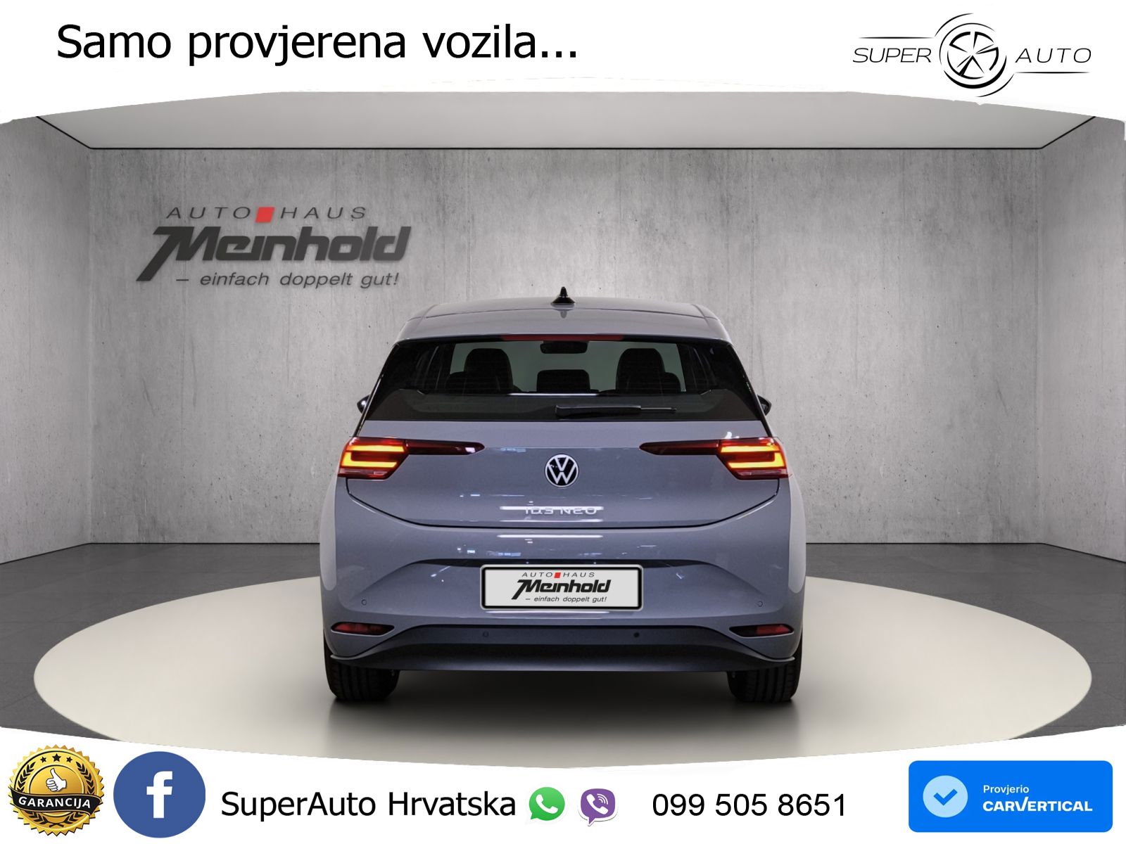 Volkswagen ID.3 Pure 55 kWh (170 KS) LED+GR SJED+ACC