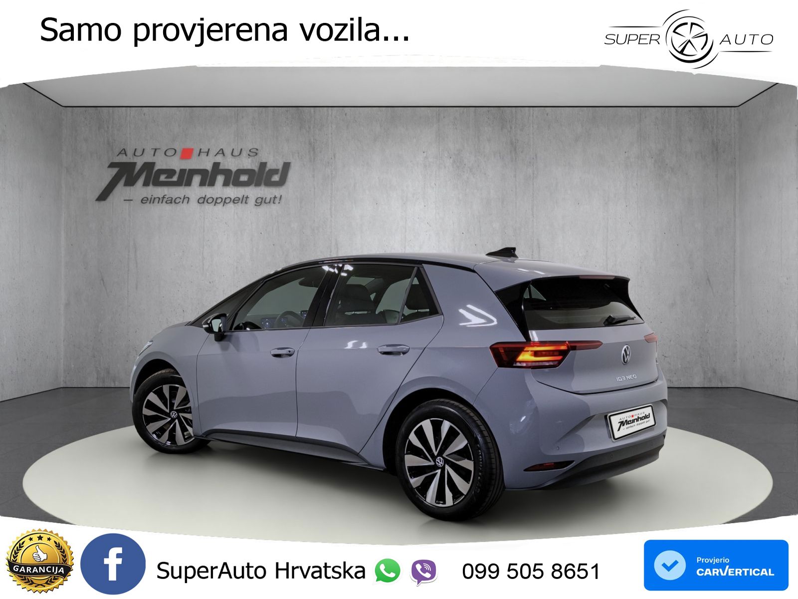 Volkswagen ID.3 Pure 55 kWh (170 KS) LED+GR SJED+ACC