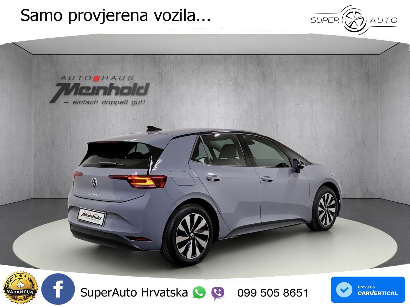 Volkswagen ID.3 Pure 55 kWh (170 KS) LED+GR SJED+ACC