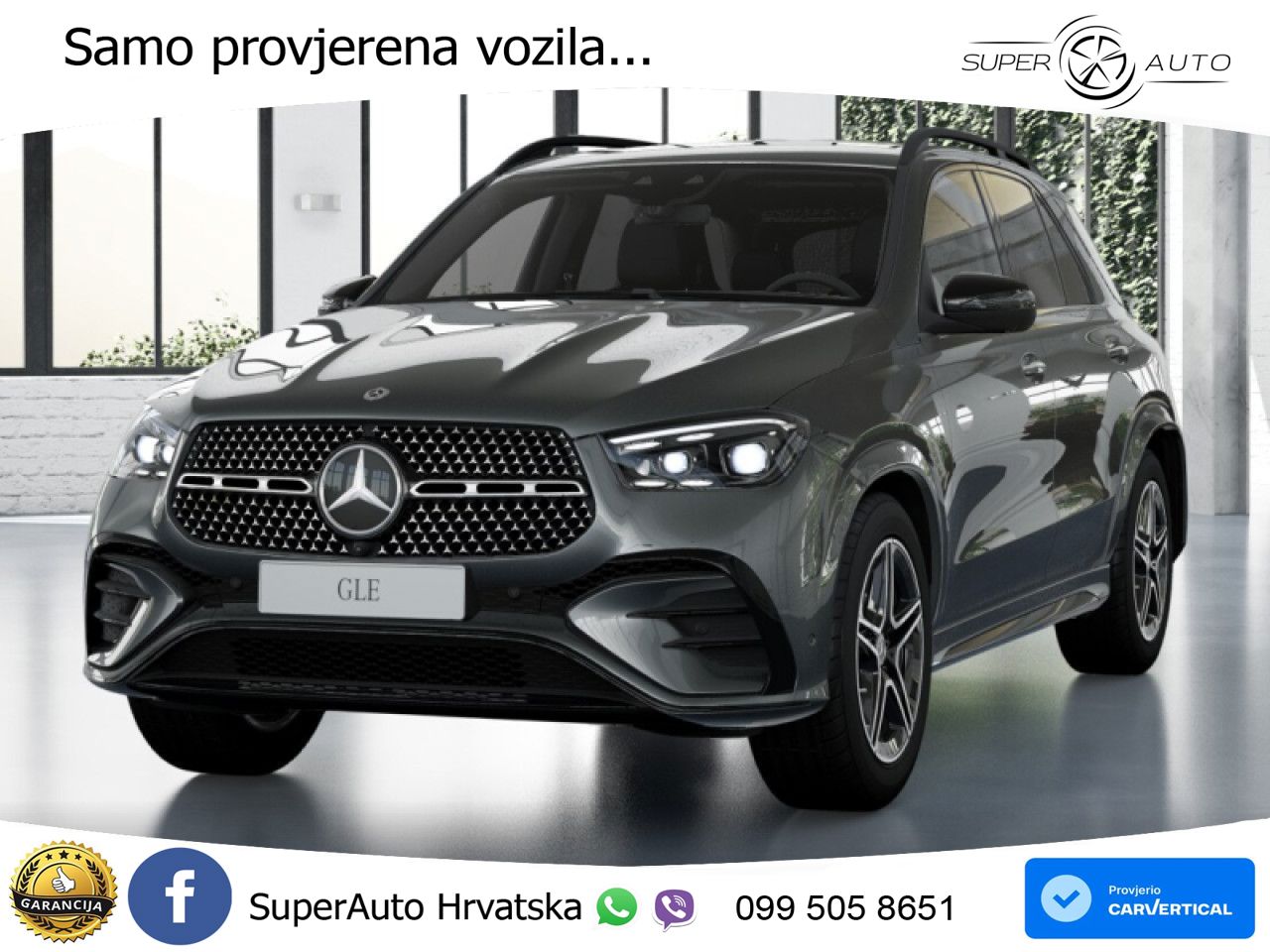 Mercedes GLE 450d (367 KS) EQ Boost 4MATIC 9G-TRONIC AMG LED+GR SJED+ACC
