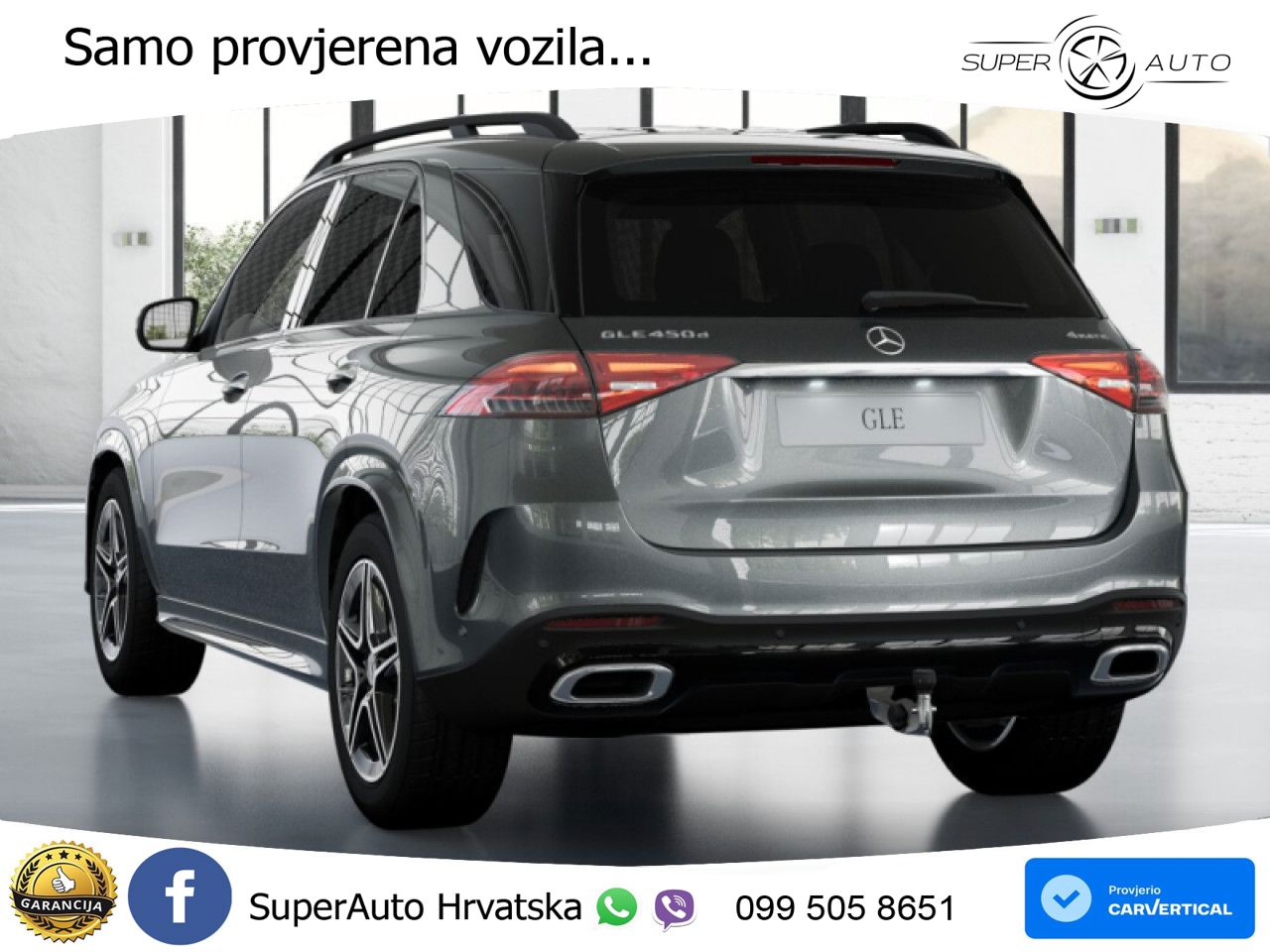 Mercedes GLE 450d (367 KS) EQ Boost 4MATIC 9G-TRONIC AMG LED+GR SJED+ACC