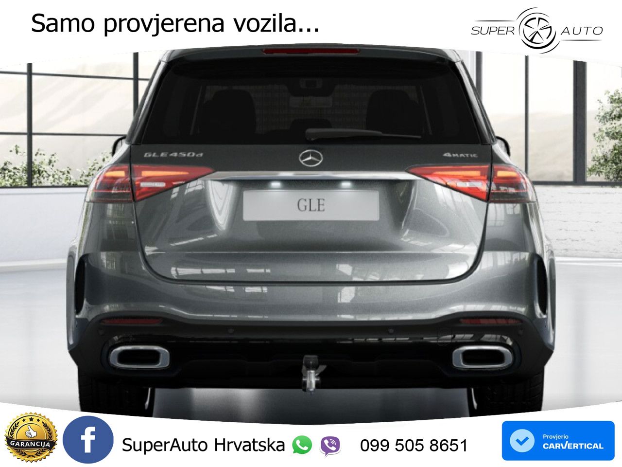 Mercedes GLE 450d (367 KS) EQ Boost 4MATIC 9G-TRONIC AMG LED+GR SJED+ACC
