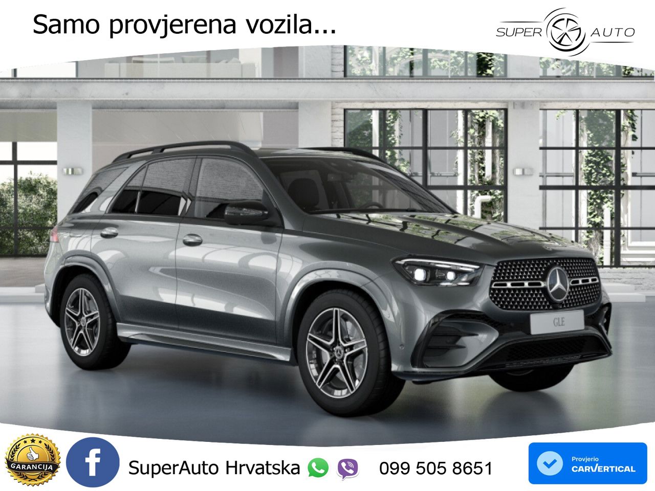 Mercedes GLE 450d (367 KS) EQ Boost 4MATIC 9G-TRONIC AMG LED+GR SJED+ACC