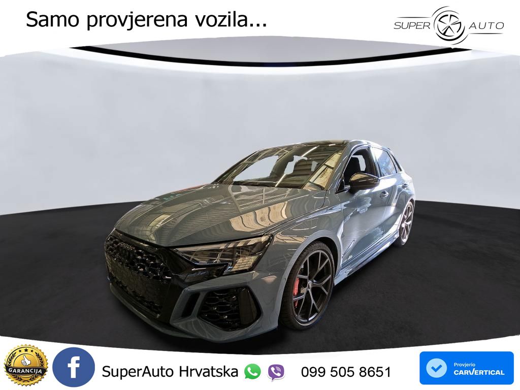 Audi RS3 Sportback 2.5 TFSI (400 KS) quattro S tronic LED+GR SJED+ACC