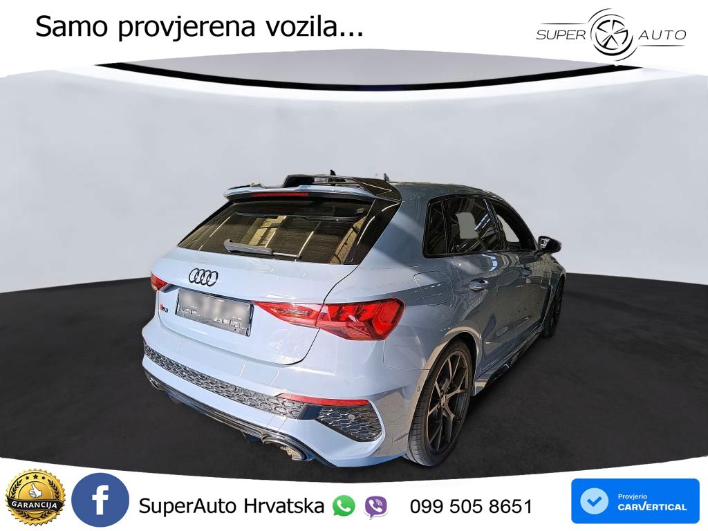 Audi RS3 Sportback 2.5 TFSI (400 KS) quattro S tronic LED+GR SJED+ACC