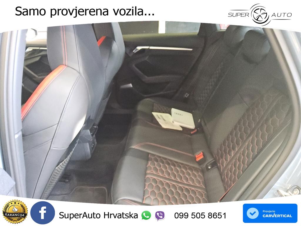 Audi RS3 Sportback 2.5 TFSI (400 KS) quattro S tronic LED+GR SJED+ACC