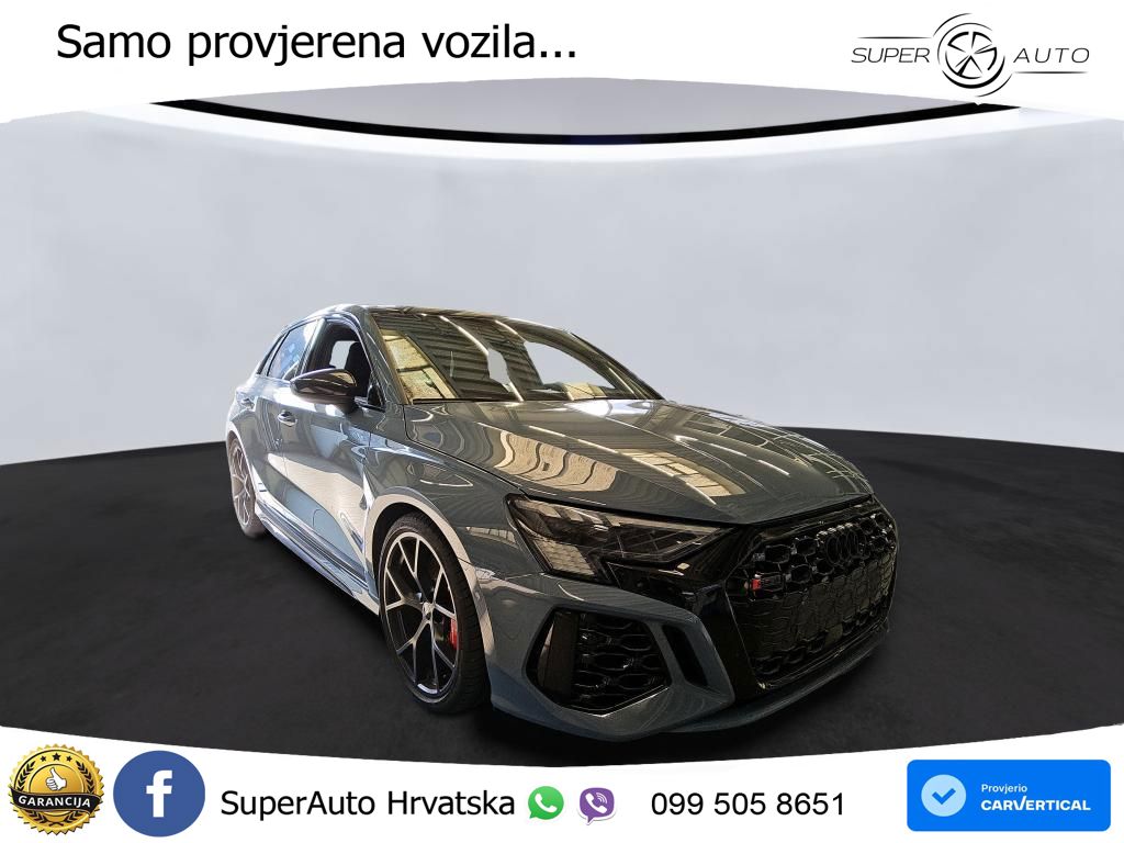 Audi RS3 Sportback 2.5 TFSI (400 KS) quattro S tronic LED+GR SJED+ACC