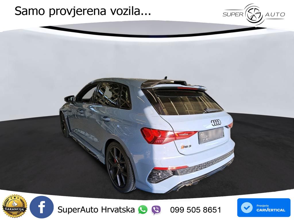 Audi RS3 Sportback 2.5 TFSI (400 KS) quattro S tronic LED+GR SJED+ACC