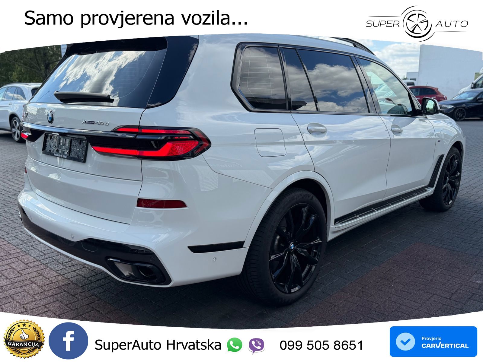 BMW X7 40d (352 KS) xDrive Steptronic M Sport LED+GR SJED+ACC